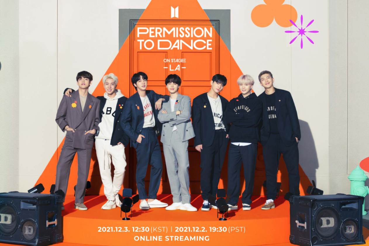 BTS PERMISSION TO DANCE ON STAGE - LA」セットリスト
